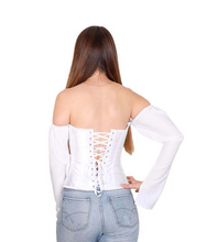 Load image into Gallery viewer, Sexy Off Shoulder Corset Blouse
