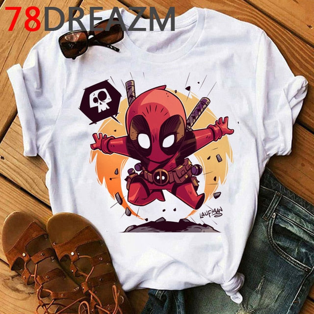 Deadpool Fan Design Graphic T-Shirt's